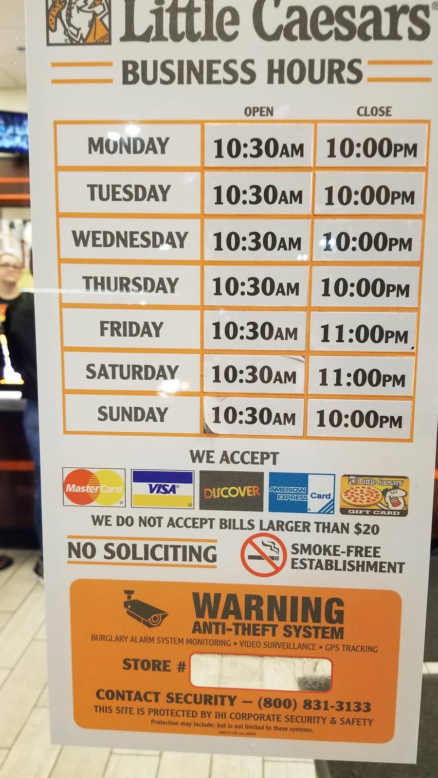 Little Caesars Pizza | meal takeaway | 3108 N Rockton Ave, Rockford, IL 61103, USA | 7792079682 OR +1 779-207-9682