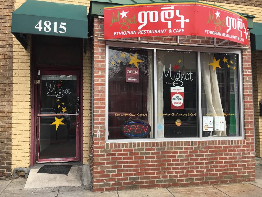 Mignot Ethiopian Restaurant & Cafe | restaurant | 4815 Georgia Ave NW, Washington, DC 20011, USA | 2027910845 OR +1 202-791-0845