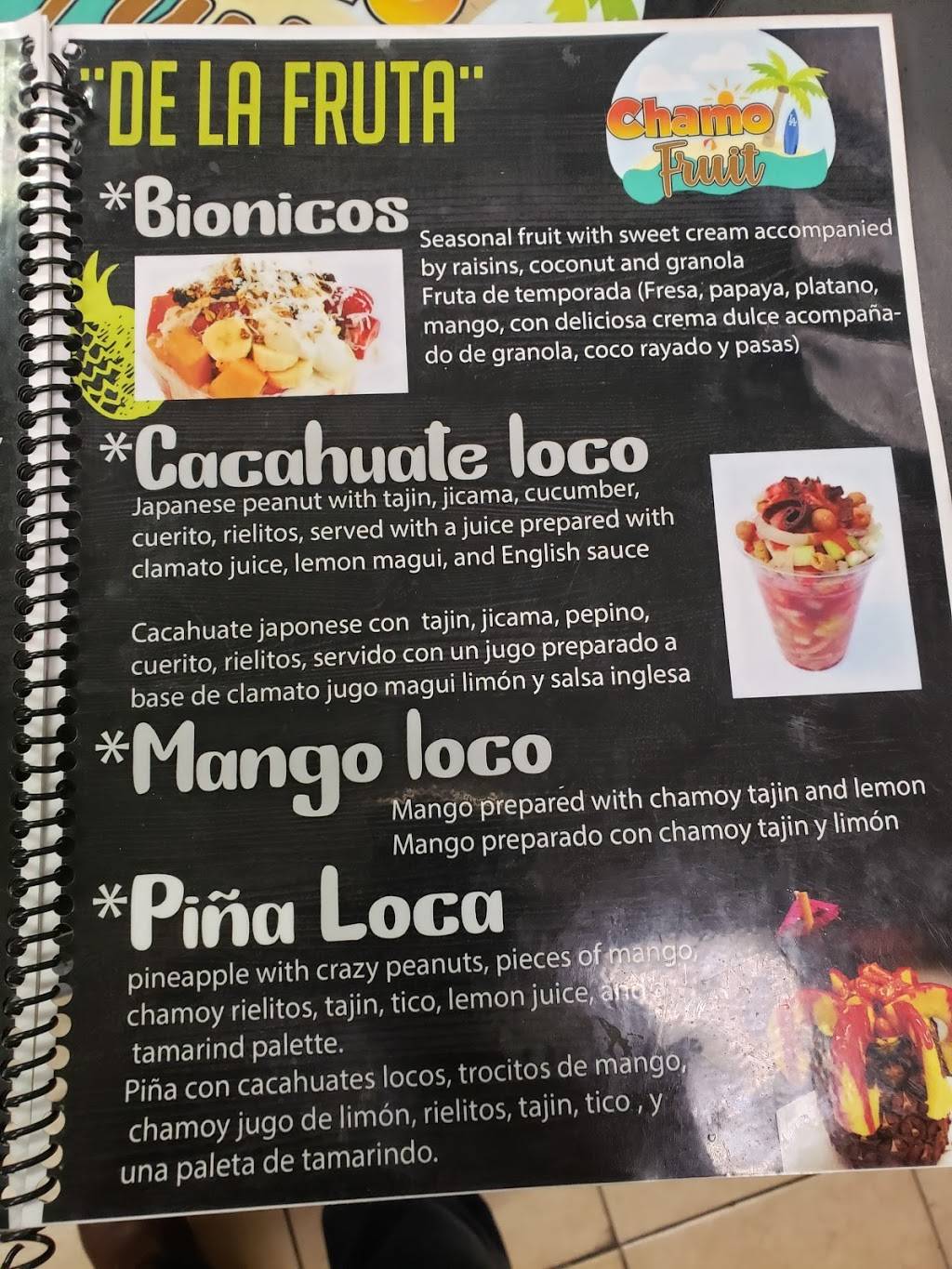 Chamo Fruit - Raspados Naturales & Snacks | restaurant | 6166 Whittier Blvd, East Los Angeles, CA 90022, USA | 3232133143 OR +1 323-213-3143