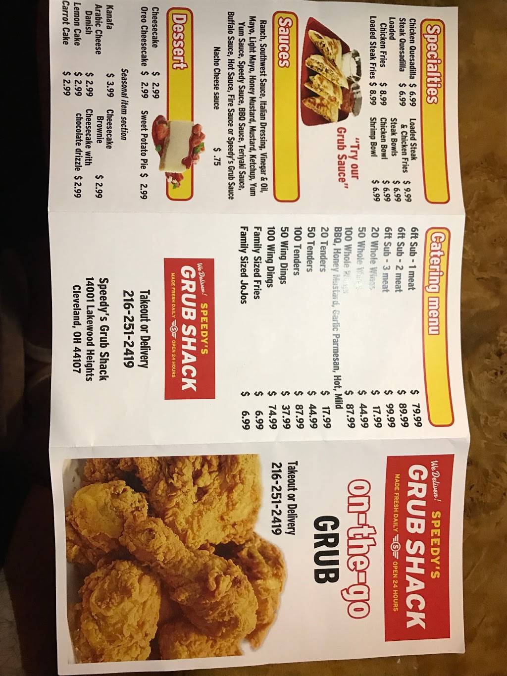 SPEEDY GAS & GRUB | meal delivery | 14001 Lakewood Heights Blvd, Lakewood, OH 44107, USA | 2162512419 OR +1 216-251-2419