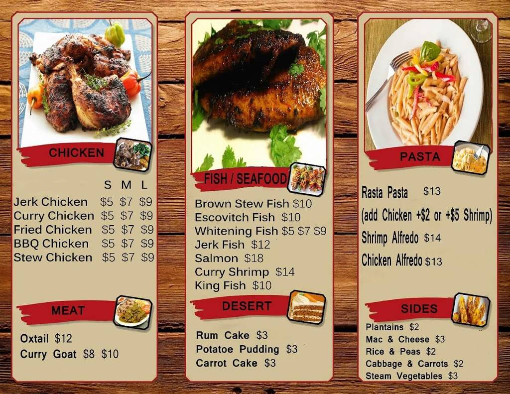 J&T Jerk Hut The Rastarant | restaurant | 190 S Columbus Ave, Mt Vernon, NY 10553, USA | 9146675555 OR +1 914-667-5555