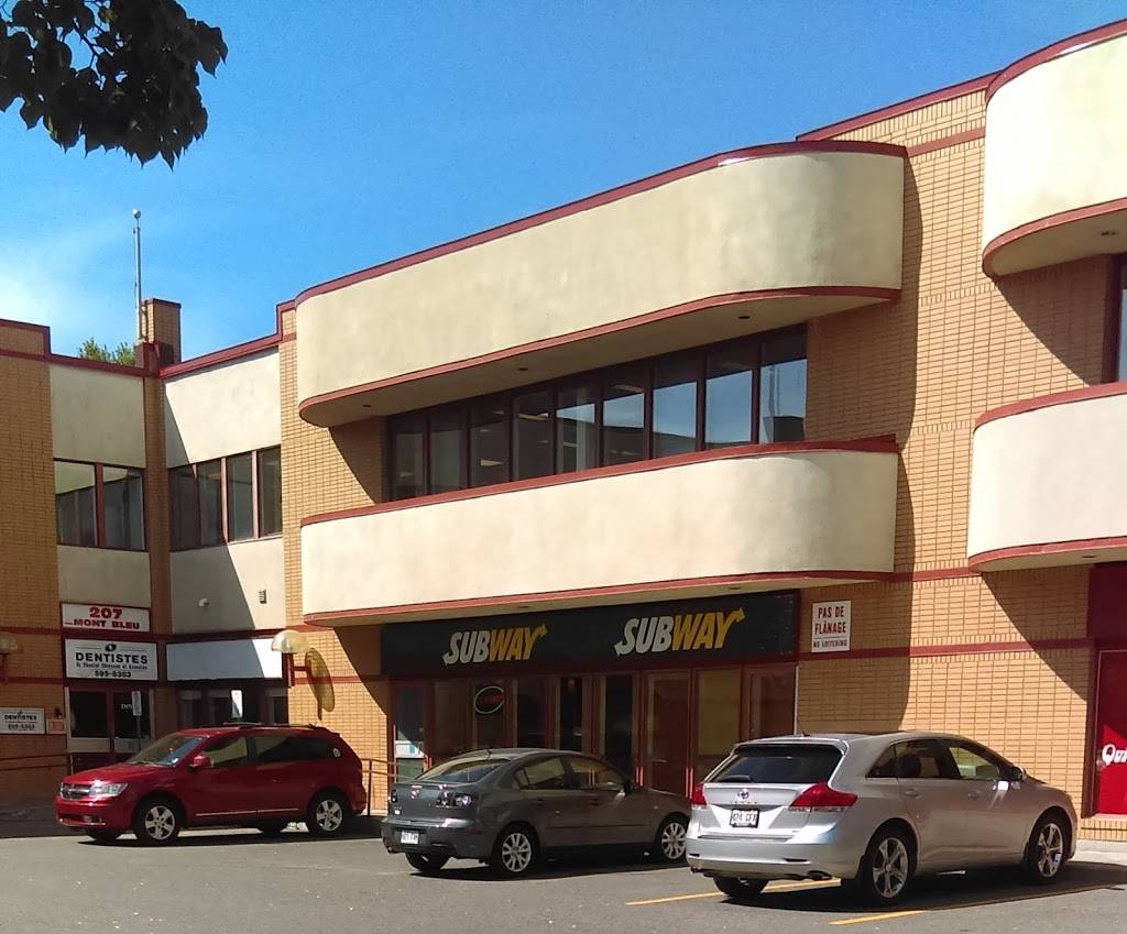Restaurant SUBWAY | restaurant | 207 Boulevard du Mont-Bleu, Gatineau, QC J8Z 3G3, Canada | 8197713988 OR +1 819-771-3988