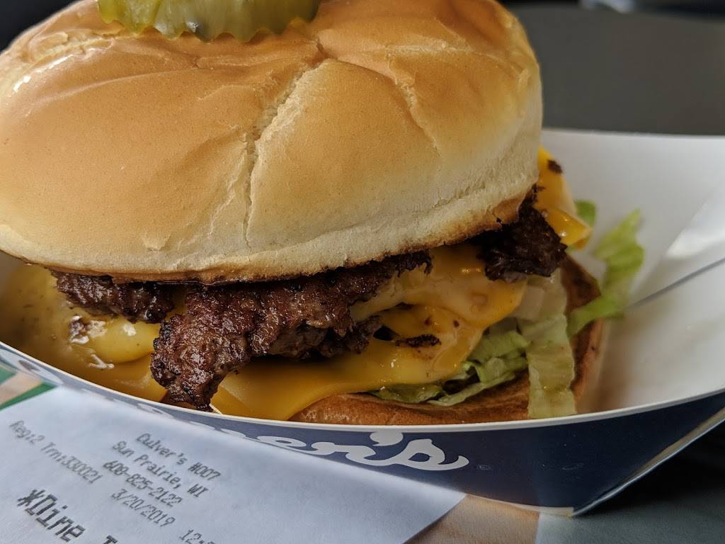 Culvers | restaurant | 1501 W Main St, Sun Prairie, WI 53590, USA | 6088252122 OR +1 608-825-2122