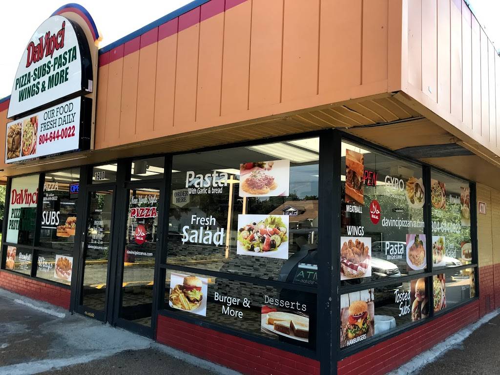Davinci Pizza | restaurant | 1900 Mechanicsville Turnpike, Richmond, VA 23223, USA | 8046440022 OR +1 804-644-0022