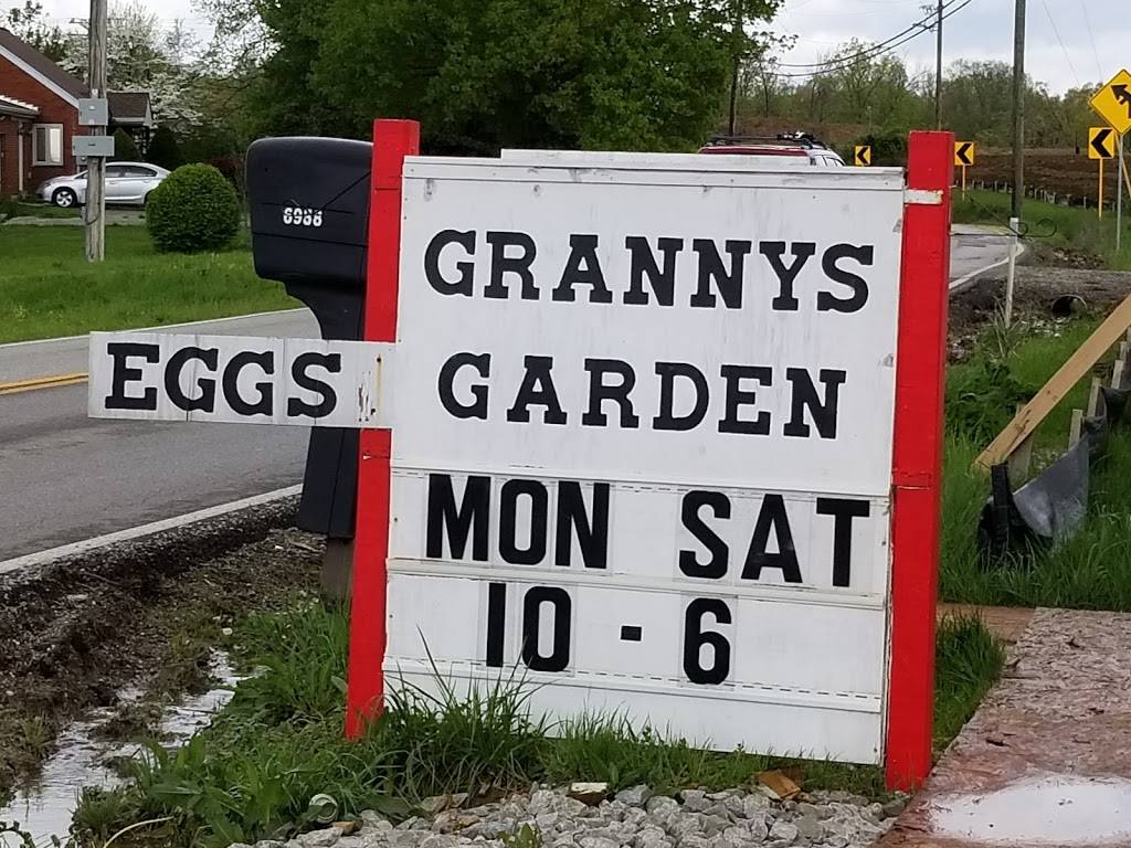 Grannys Garden | restaurant | 7010 Camp Ernst Rd, Burlington, KY 41005, USA | 8597438564 OR +1 859-743-8564