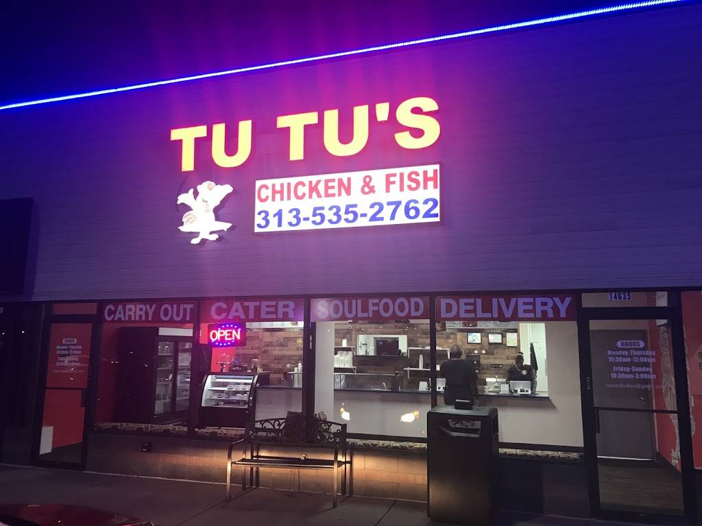 TU TUS Chicken & Fish | restaurant | 14635 Telegraph Rd, Redford Charter Twp, MI 48239, USA | 3135352762 OR +1 313-535-2762