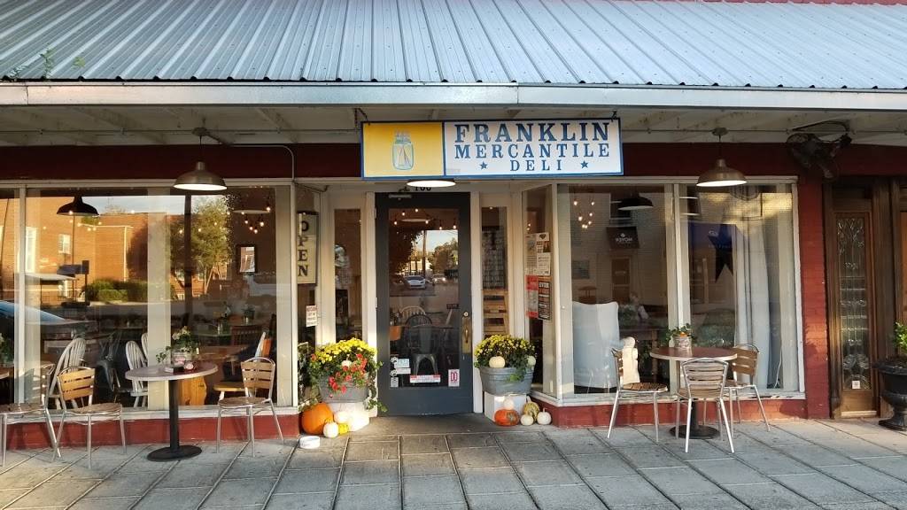 Franklin Mercantile Deli | restaurant | 100 4th Ave N, Franklin, TN 37064, USA | 6157909730 OR +1 615-790-9730