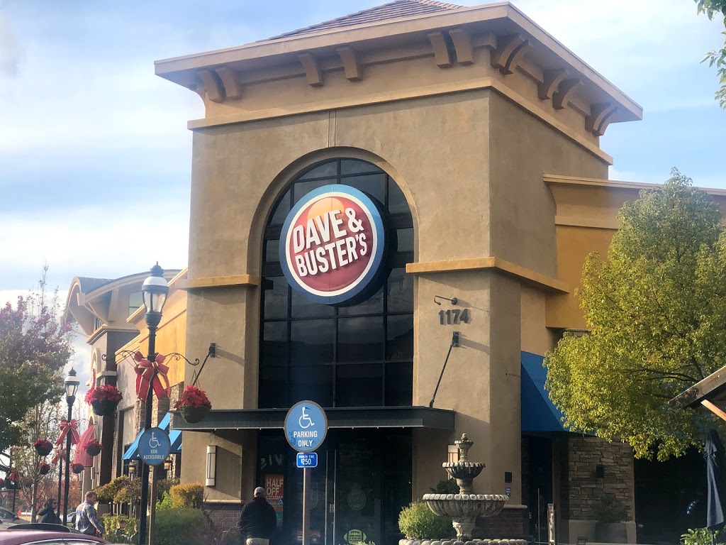 Dave & Busters | restaurant | 1174 Roseville Pkwy, Roseville, CA 95678, USA | 9167723400 OR +1 916-772-3400