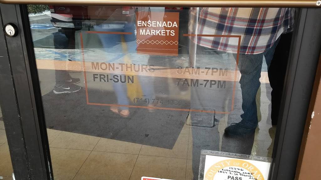 Ensenada Market Restaurant | restaurant | 1827 W La Palma Ave, Anaheim, CA 92801, USA | 7147744330 OR +1 714-774-4330