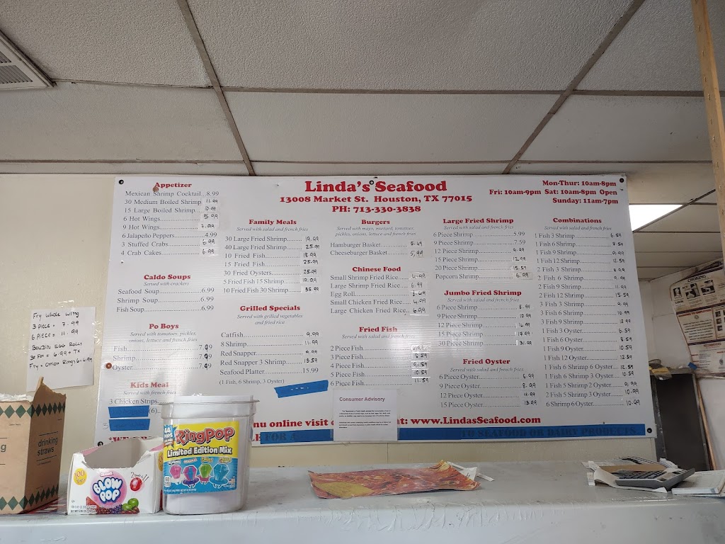 Lindas Seafood | restaurant | 13008 Market St, Houston, TX 77015, USA | 7133303838 OR +1 713-330-3838