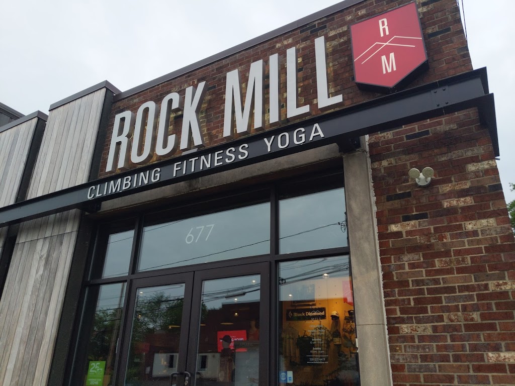 Rock Mill // Climbing, Yoga, Coffee, Beer | cafe | 677 Carroll St, Akron, OH 44304, USA | 3302226419 OR +1 330-222-6419