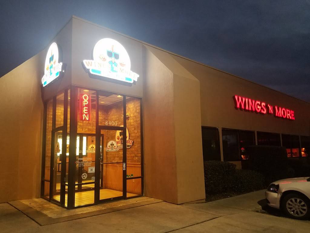 Wings N More | restaurant | 8400 Hwy 6 N, Houston, TX 77095, USA | 2813454433 OR +1 281-345-4433