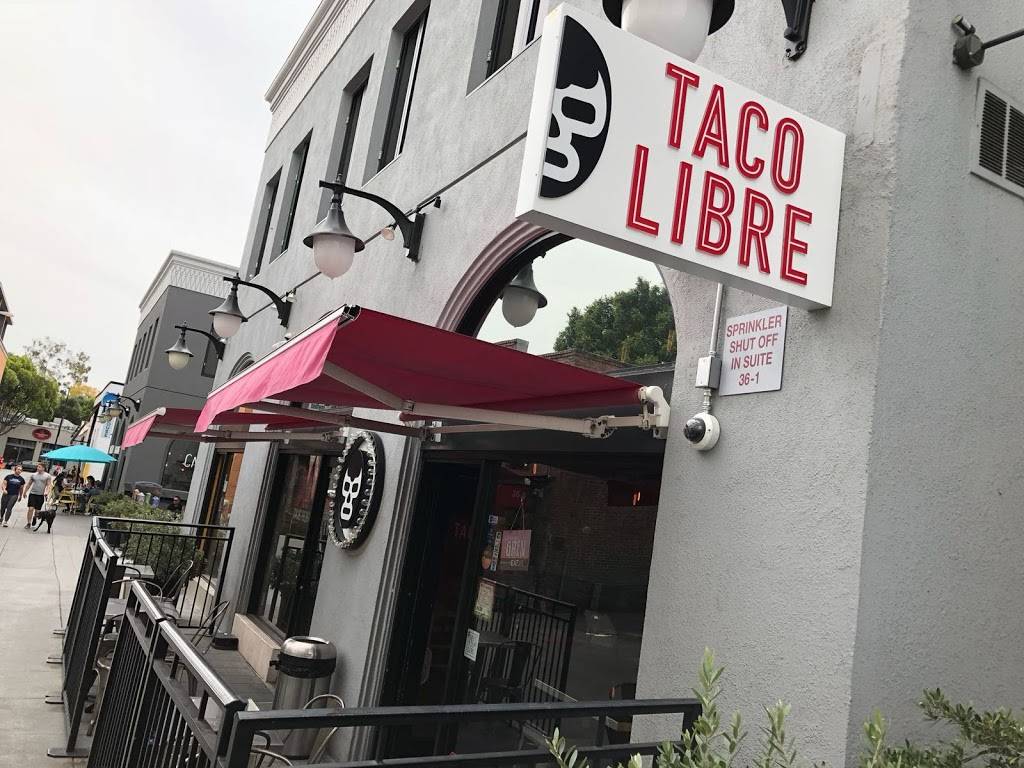 Taco Libre | restaurant | 36 W Colorado Blvd, Pasadena, CA 91105, USA | 6265840666 OR +1 626-584-0666