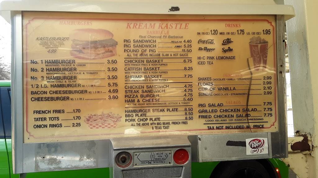 Kream Kastle | restaurant | 112 N Division St, Blytheville, AR 72315, USA | 8707622366 OR +1 870-762-2366