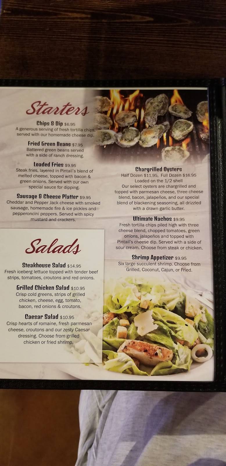 Pintails Steak & Seafood | restaurant | 8044 US 49, Weiner, AR 72479, USA | 8705792211 OR +1 870-579-2211