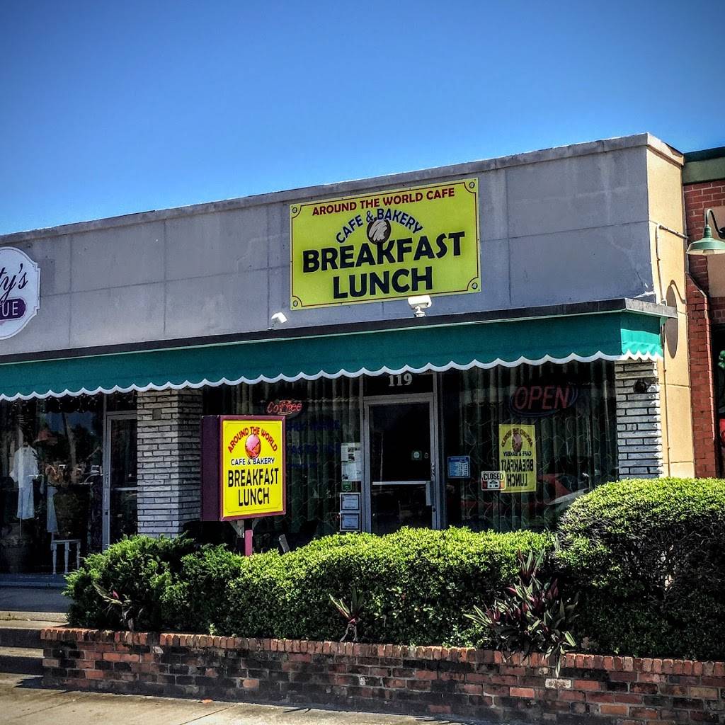 Around the World Cafe | bakery | 119 5th Ave, Indialantic, FL 32903, USA | 3213609284 OR +1 321-360-9284