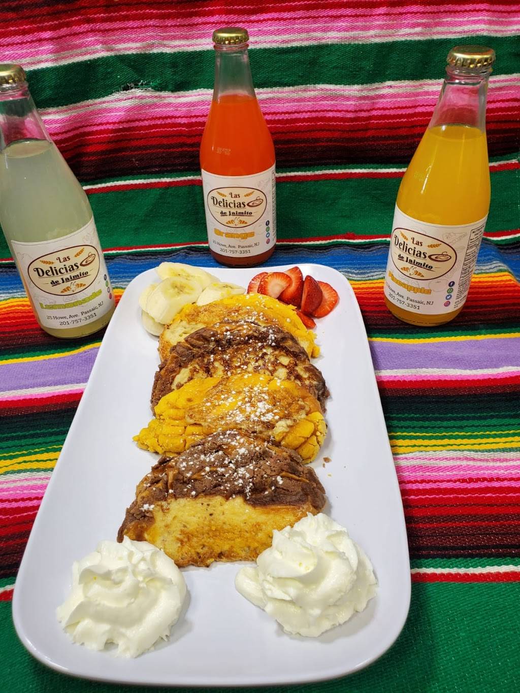 Las Delicias de Jaimito | restaurant | 25 Howe Ave # 2, Passaic, NJ 07055, USA | 2017573351 OR +1 201-757-3351