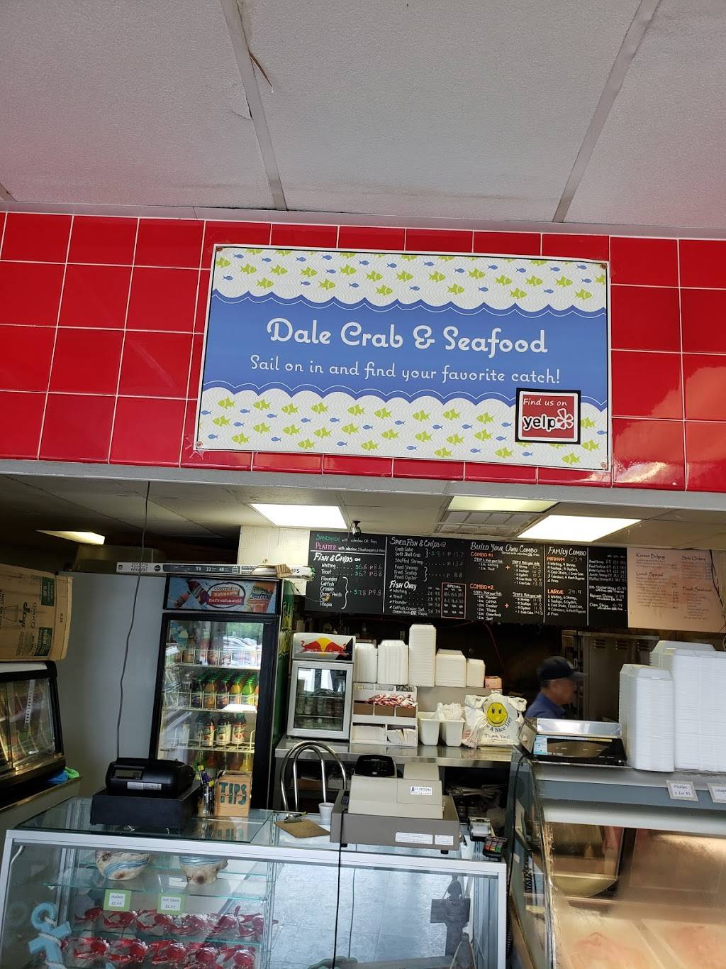 Dale Seafood | restaurant | 14132 Minnieville Rd, Woodbridge, VA 22193, USA | 7035837788 OR +1 703-583-7788