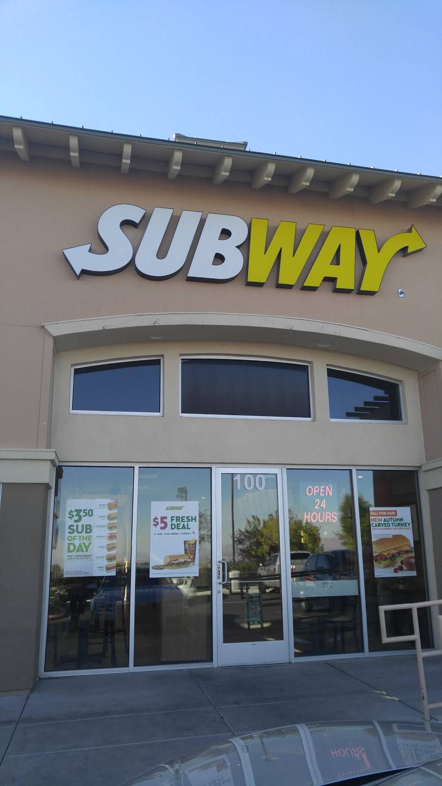 Subway | meal takeaway | 7171 N Hualapai Way Suite 100, Las Vegas, NV 89149, USA | 7026294952 OR +1 702-629-4952