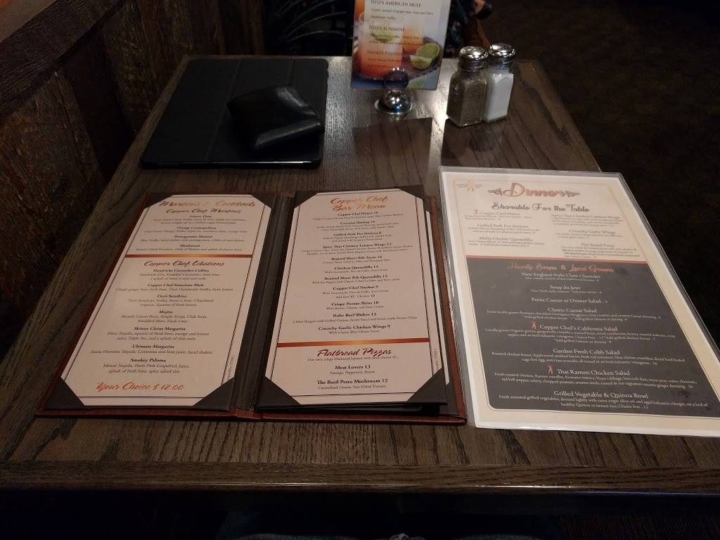 The Copper Chef Kitchen & Bar | restaurant | 17941 Von Karman Ave, Irvine, CA 92614, USA | 9494763200 OR +1 949-476-3200