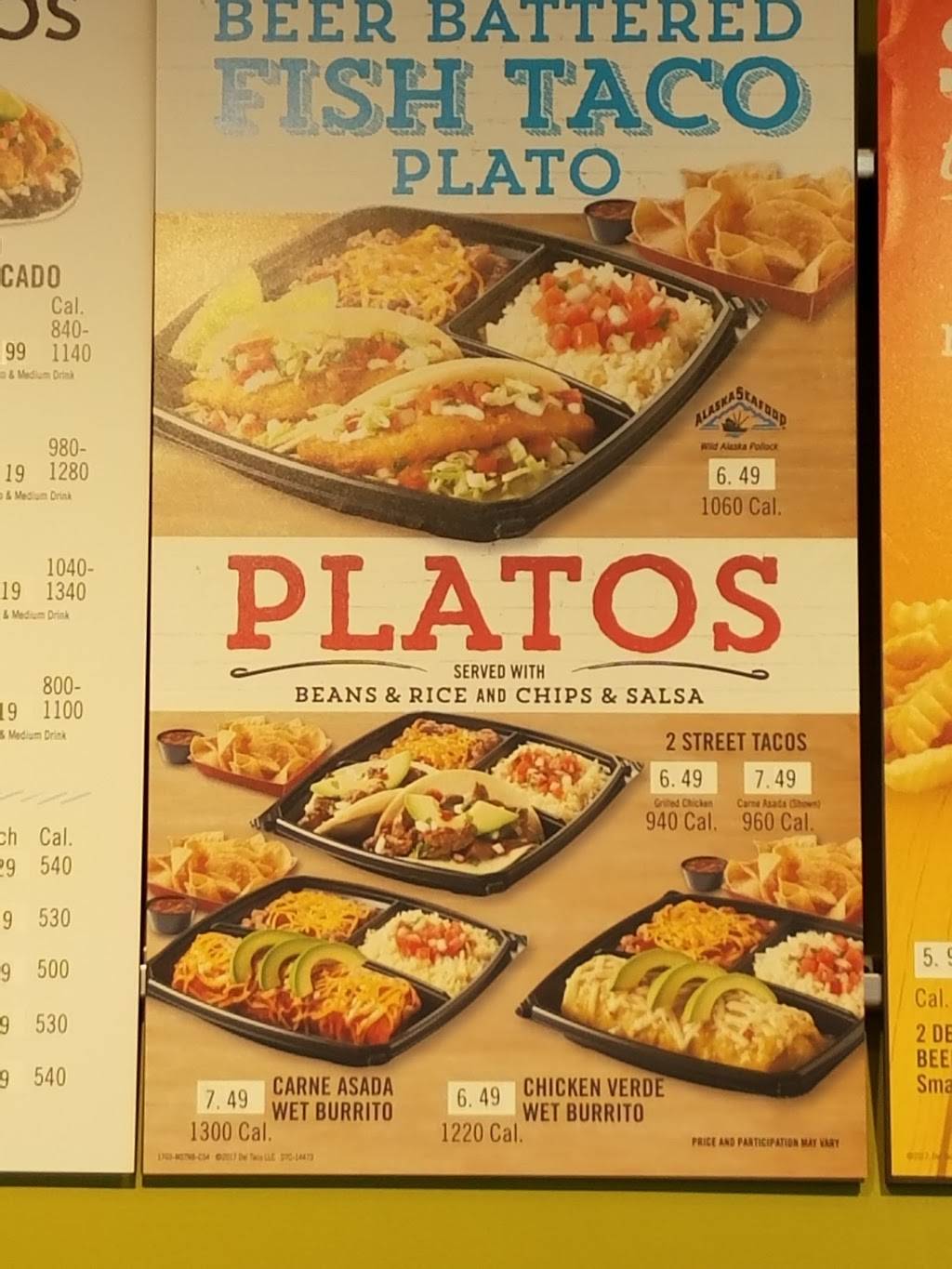 Del Taco | restaurant | 6160 N Decatur Blvd, North Las Vegas, NV 89084, USA | 7027500810 OR +1 702-750-0810