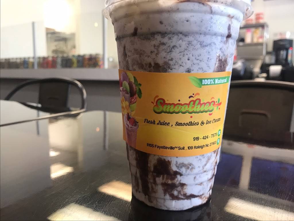 smoothies plus | restaurant | 8105 Fayetteville Rd suit 109, Raleigh, NC 27603, USA | 9194247575 OR +1 919-424-7575
