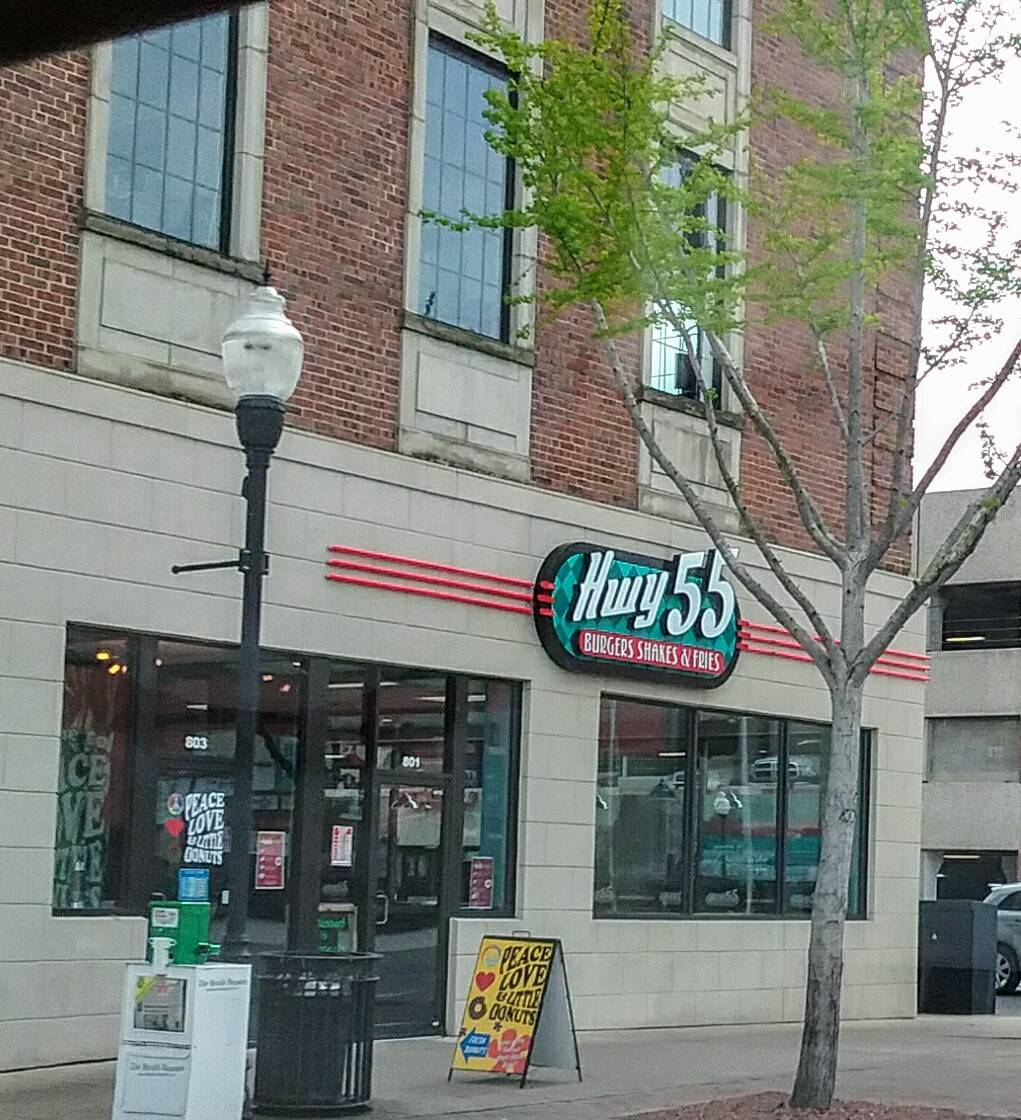 Hwy 55 Burgers Shakes & Fries | restaurant | 801 3rd Ave, Huntington, WV 25701, USA | 6813786145 OR +1 681-378-6145