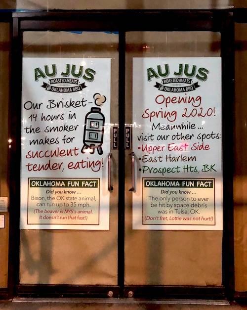Au Jus | restaurant | 2621 Broadway, New York, NY 10025, USA | 9176757612 OR +1 917-675-7612