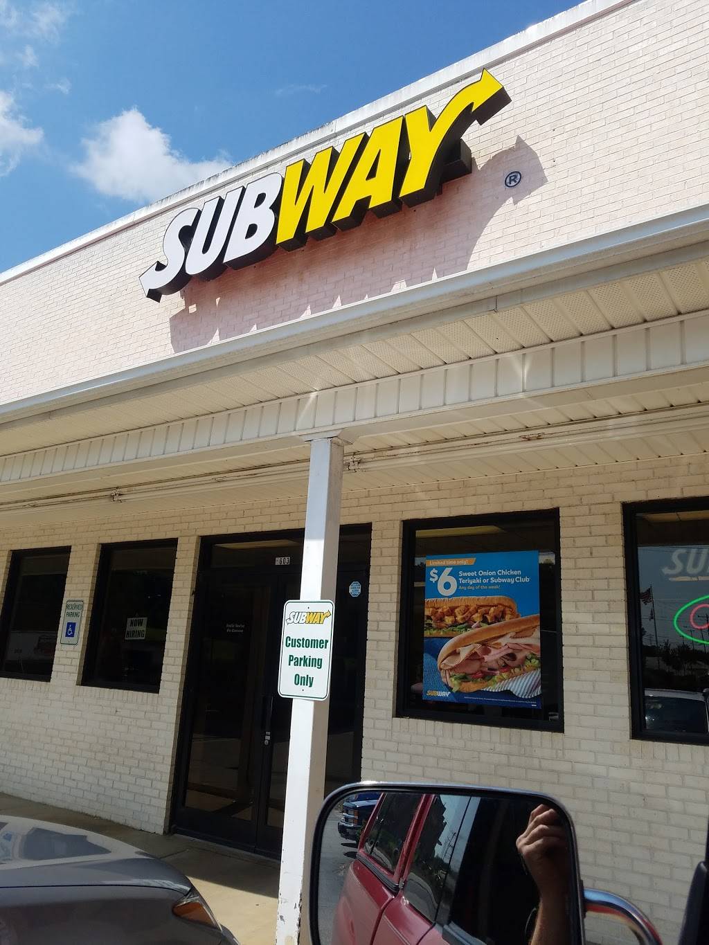 Subway | restaurant | 5603 Country Club Rd, Winston-Salem, NC 27104, USA | 3367942613 OR +1 336-794-2613