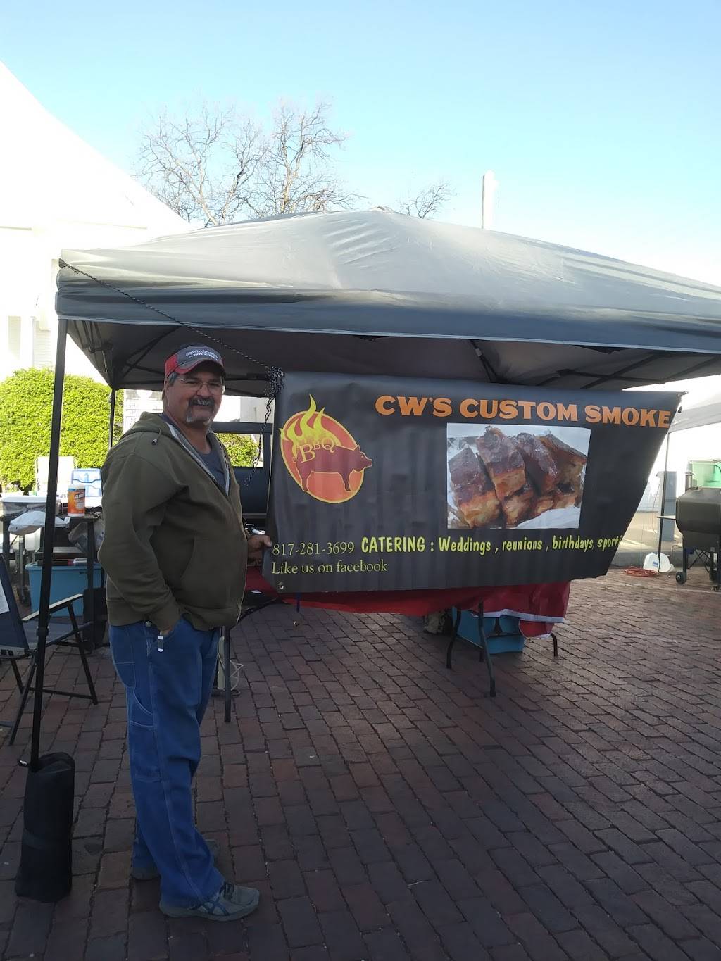 CWS Custom Smoke | restaurant | 305 South Main St, Carbon, TX 76435, USA | 8179659646 OR +1 817-965-9646