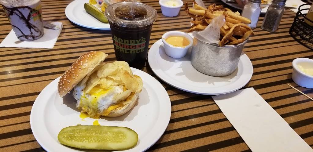 BOBBYS BURGER PALACE | restaurant | 2712 Potomac Mills Cir, Woodbridge, VA 22192, USA | 7034902121 OR +1 703-490-2121