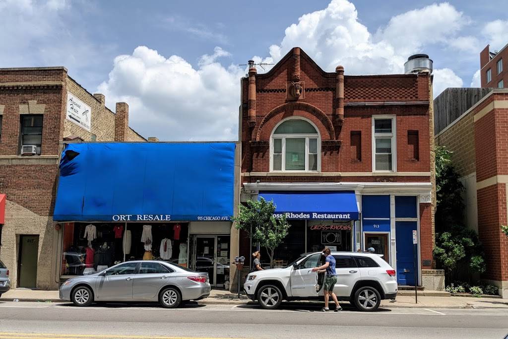 Cross-Rhodes Restaurant | restaurant | 913 Chicago Ave, Evanston, IL 60202, USA | 8474754475 OR +1 847-475-4475