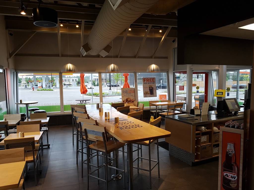 A&W Canada | restaurant | 4195 King St. West, Kitchener, ON N2P 2E8, Canada | 5196538778 OR +1 519-653-8778