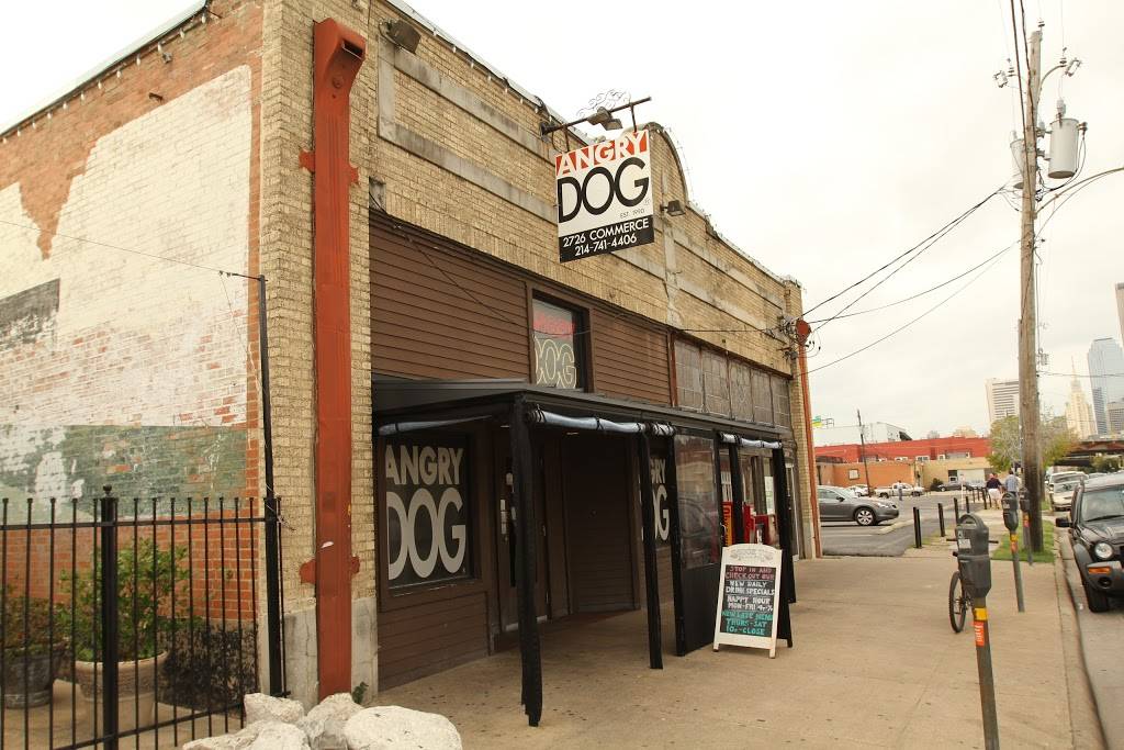 Angry Dog | restaurant | 2726 Commerce St, Dallas, TX 75226, USA | 2147414406 OR +1 214-741-4406