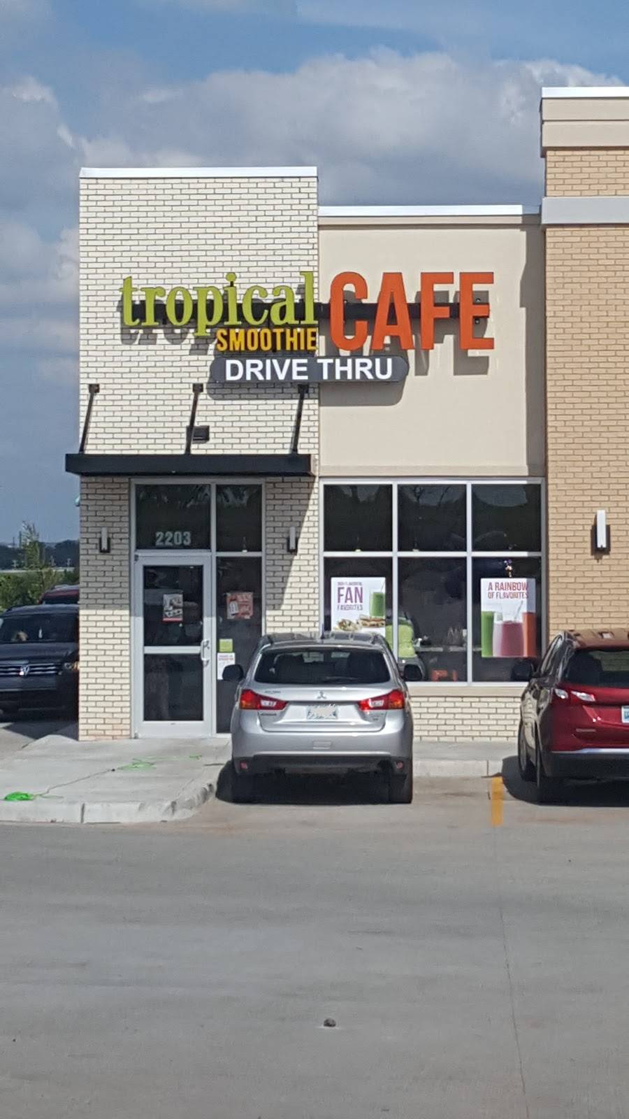 Tropical Smoothie Cafe | restaurant | 2203 S 4th St, Chickasha, OK 73018, USA | 4058253456 OR +1 405-825-3456