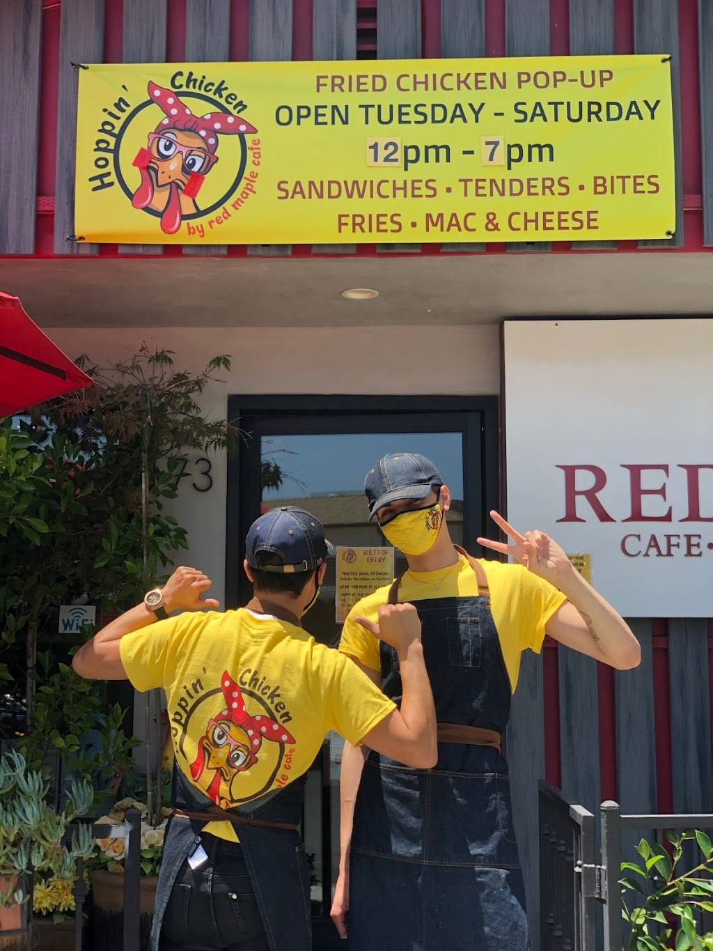 Hoppin Chicken | restaurant | 173 N Maple St, Burbank, CA 91505, USA | 8187935945 OR +1 818-793-5945