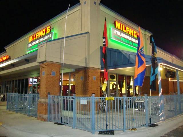 Milanos Italian Restaurant Pizza and Bar | restaurant | 12620 Beach Blvd, Jacksonville, FL 32246, USA | 9046469119 OR +1 904-646-9119