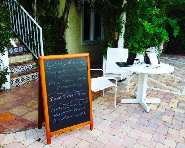 We Proudly Serve Starbucks, The Cup @ The Caribbean Court Boutiq | cafe | 1607 Ocean Dr, Vero Beach, FL 32963, USA | 7727660455 OR +1 772-766-0455