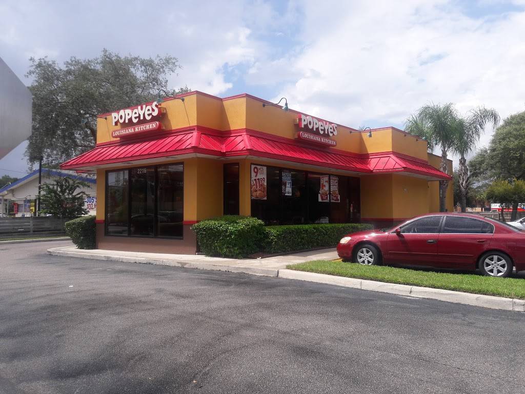 Popeyes Louisiana Kitchen | restaurant | 2216 E Fletcher Ave, Tampa, FL 33612, USA | 8139791936 OR +1 813-979-1936