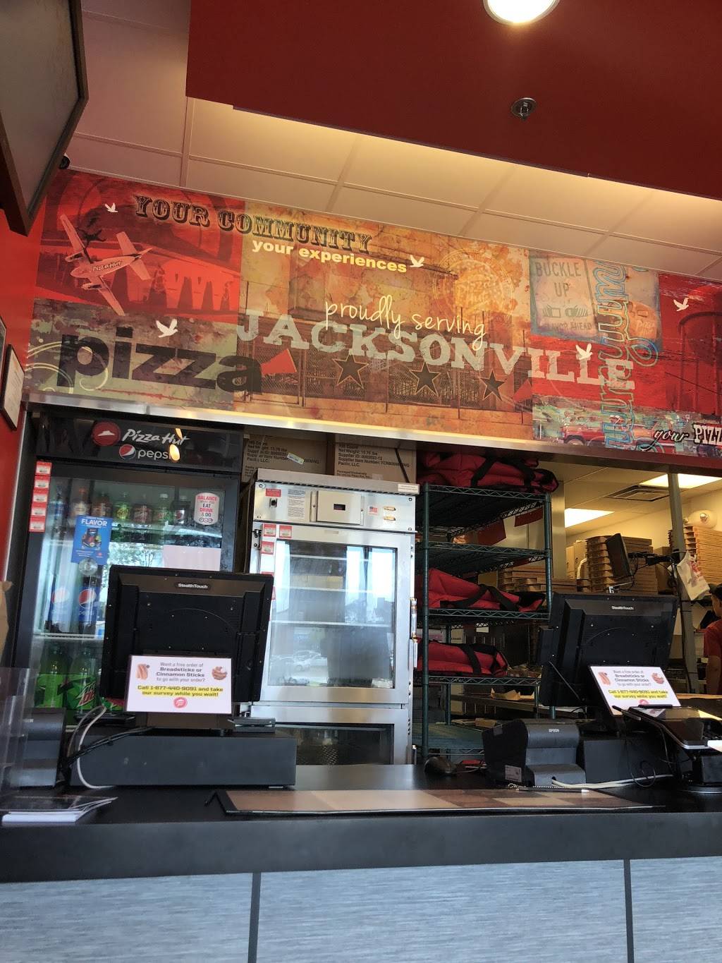 Pizza Hut | restaurant | 6733 103rd St Suite 20, Jacksonville, FL 32210, USA | 9047784363 OR +1 904-778-4363