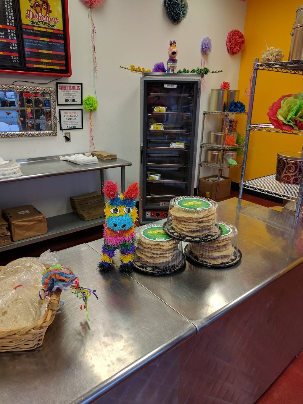 Delicious Tamales | restaurant | 158 E Sonterra Blvd #102, San Antonio, TX 78258, USA | 2104903131 OR +1 210-490-3131