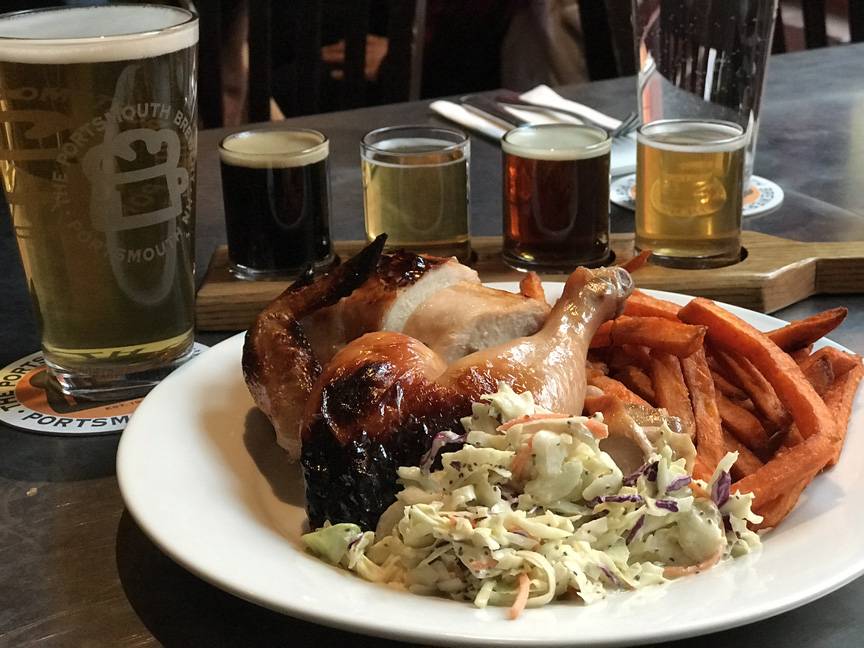 Portsmouth Brewery | restaurant | 56 Market St, Portsmouth, NH 03801, USA | 6034311115 OR +1 603-431-1115