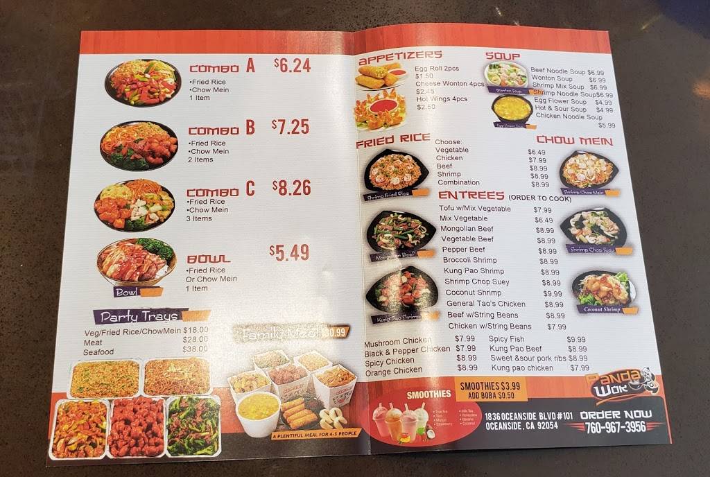 Chinese food | restaurant | 1836 Oceanside Blvd #101, Oceanside, CA 92054, USA | 7609673956 OR +1 760-967-3956