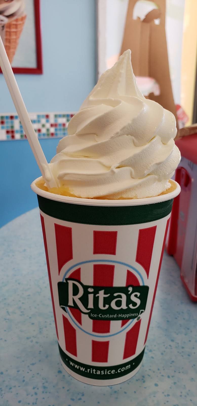 Ritas Italian Ice & Frozen Custard | restaurant | 2510-A N, McMullen Booth Rd, Clearwater, FL 33761, USA | 7277967482 OR +1 727-796-7482