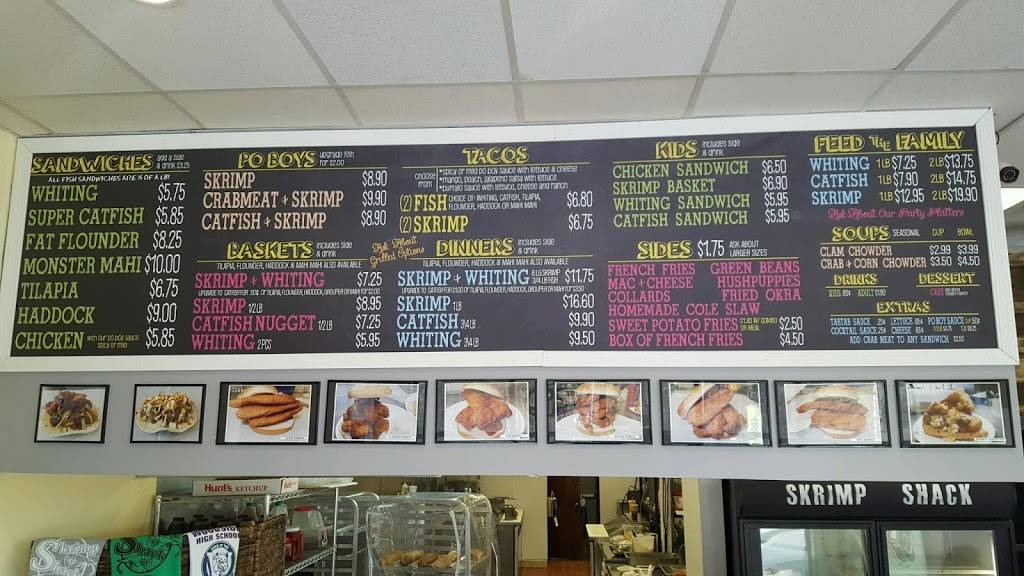 Skrimp Shack | restaurant | 13175 Jefferson Ave #13, Newport News, VA 23608, USA | 7578748454 OR +1 757-874-8454