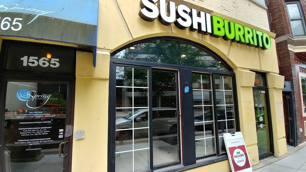 SUSHI BURRITO | restaurant | 1565 Sherman Ave, Evanston, IL 60201, USA | 3129788080 OR +1 312-978-8080