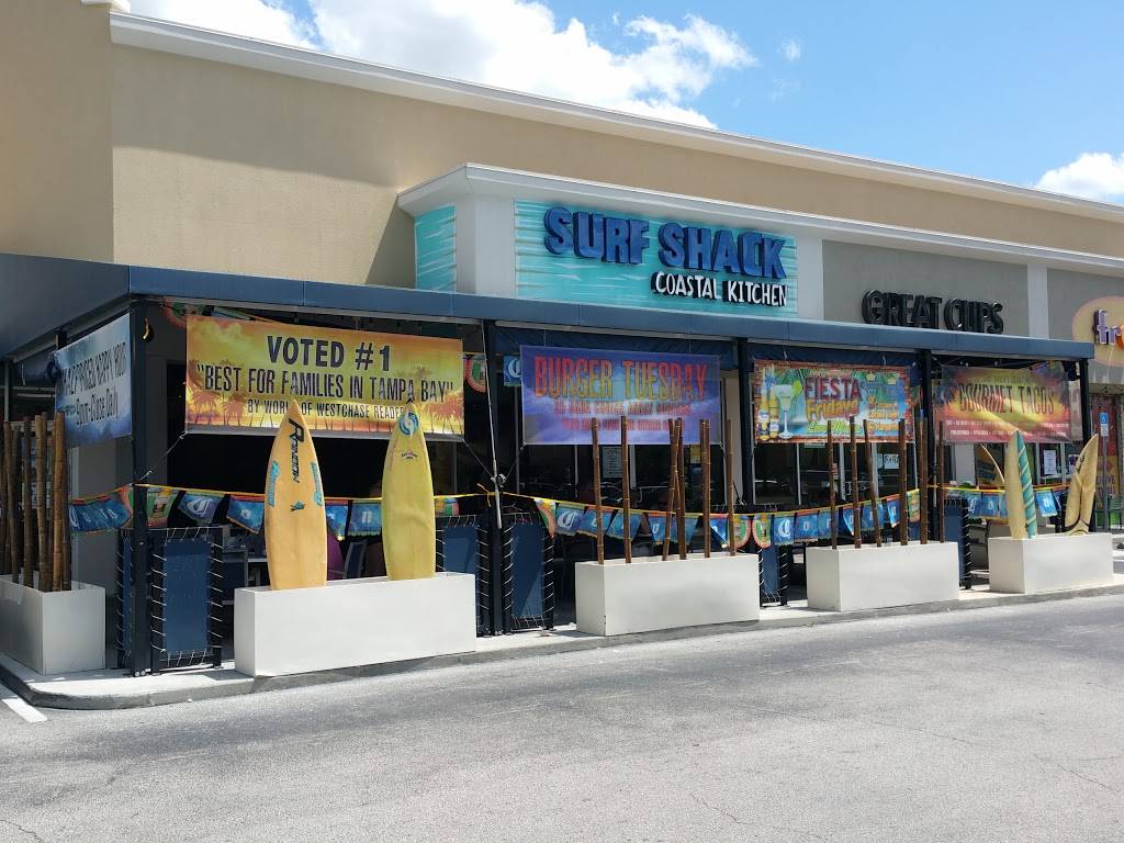 Surf Shack Coastal Kitchen | restaurant | 12217 W Linebaugh Ave, Tampa, FL 33626, USA | 8134755916 OR +1 813-475-5916