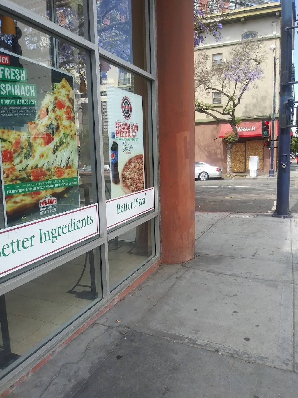 Papa Johns Pizza | restaurant | 1001 Broadway, San Diego, CA 92101, USA | 6192302100 OR +1 619-230-2100