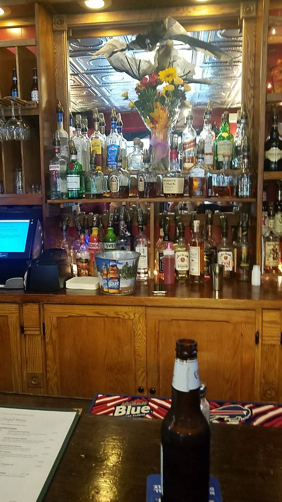 Stockton Hotel | restaurant | 2 Stockton-Kimball Stand Rd, Stockton, NY 14784, USA | 7165953505 OR +1 716-595-3505
