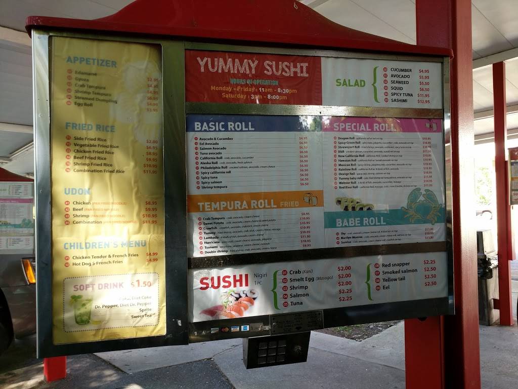 Yummy Sushi | restaurant | 416 Homer Rd, Minden, LA 71055, USA | 3182993848 OR +1 318-299-3848